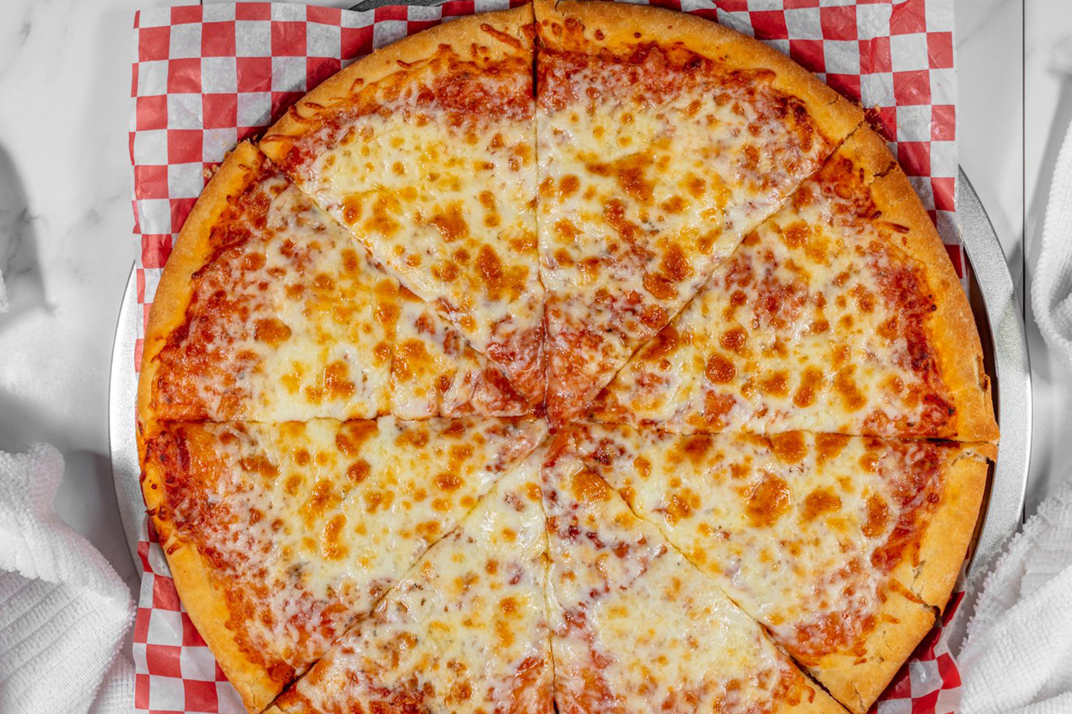 7 inch personal cheese pizza