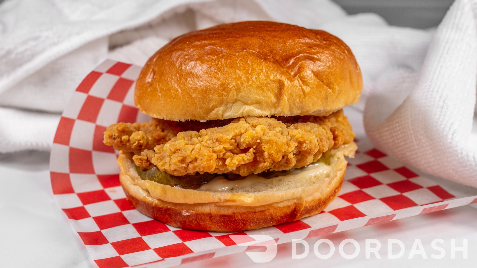 Thunder Crunch chicken sandwich
